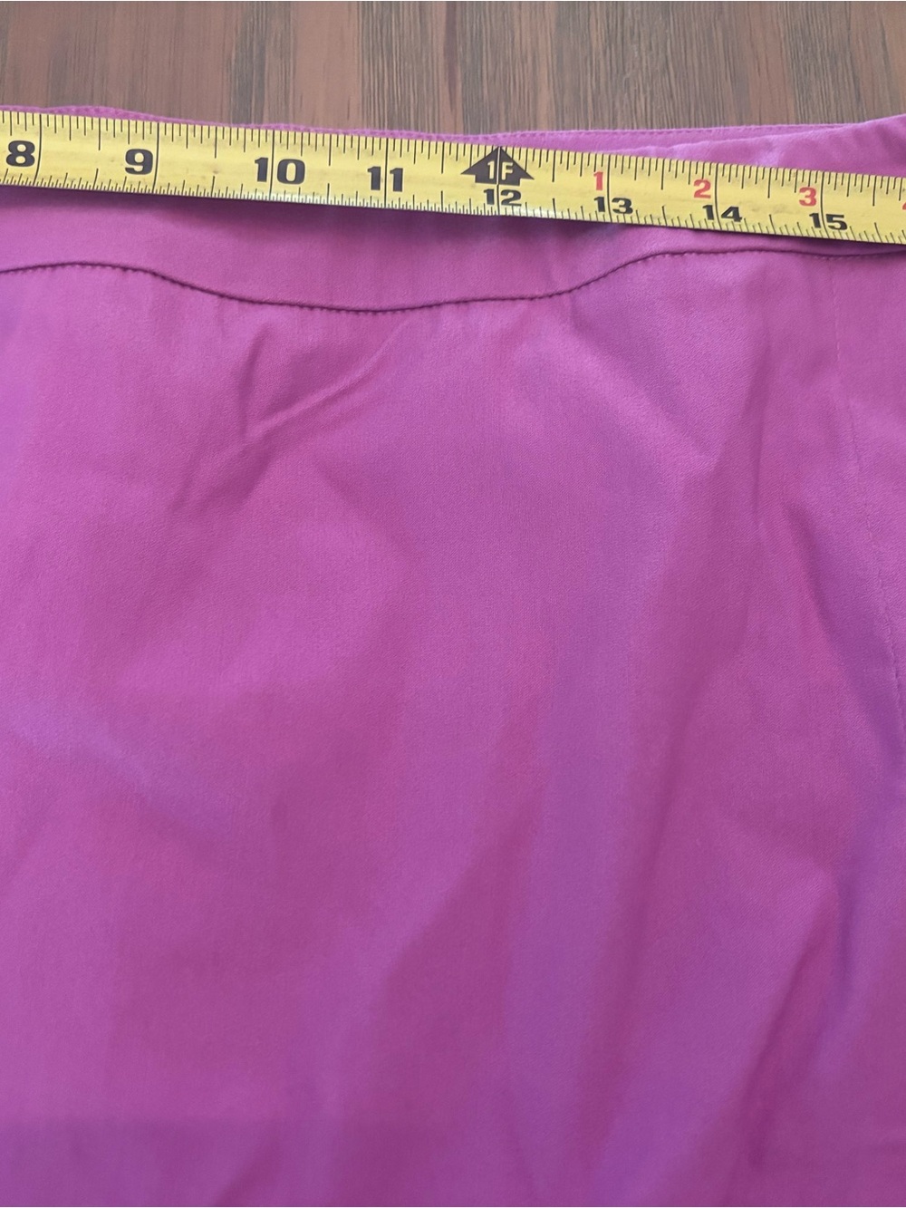 NWOT TRIBAL Pink Front-Wrap Golf Skort Size 14W Curved Hem Active Shorts - Picture 4 of 8